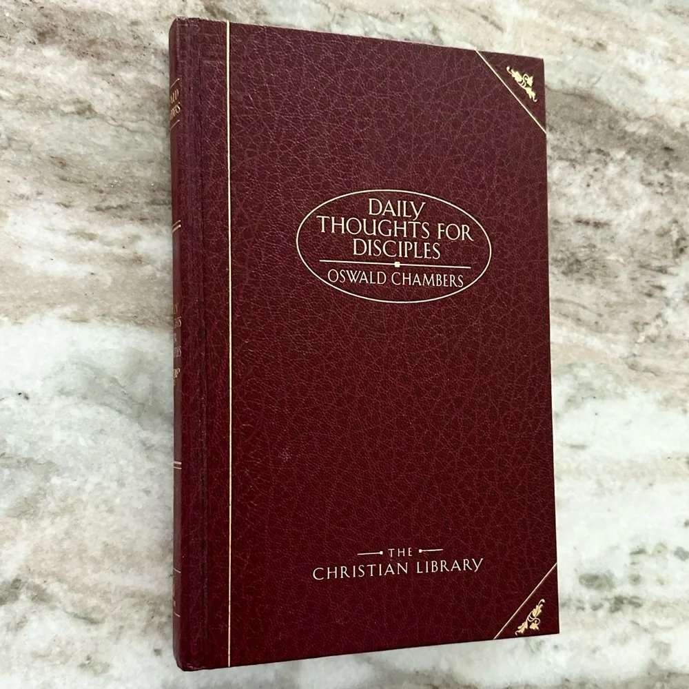 Daily Thoughts For Disciples-Oswald Chambers Christian Library Faith Book